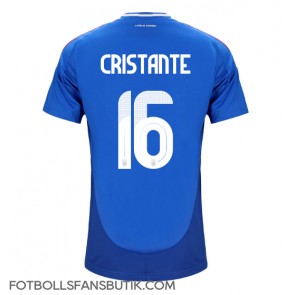 Italien Bryan Cristante #16 Replika Hemmatröja EM 2024 Kortärmad